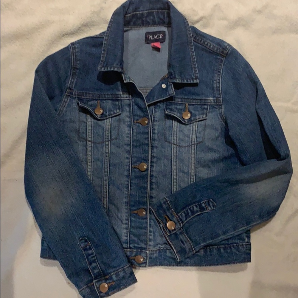Children’s Place Girls Denim Jacket size 10/12